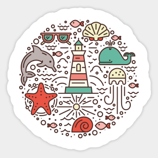 Lighthouse Sticker